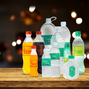 Soft drinks and water